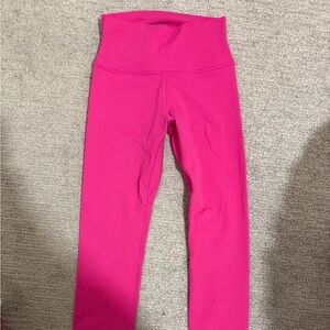 Aritzia Hot Pink Active Leggings